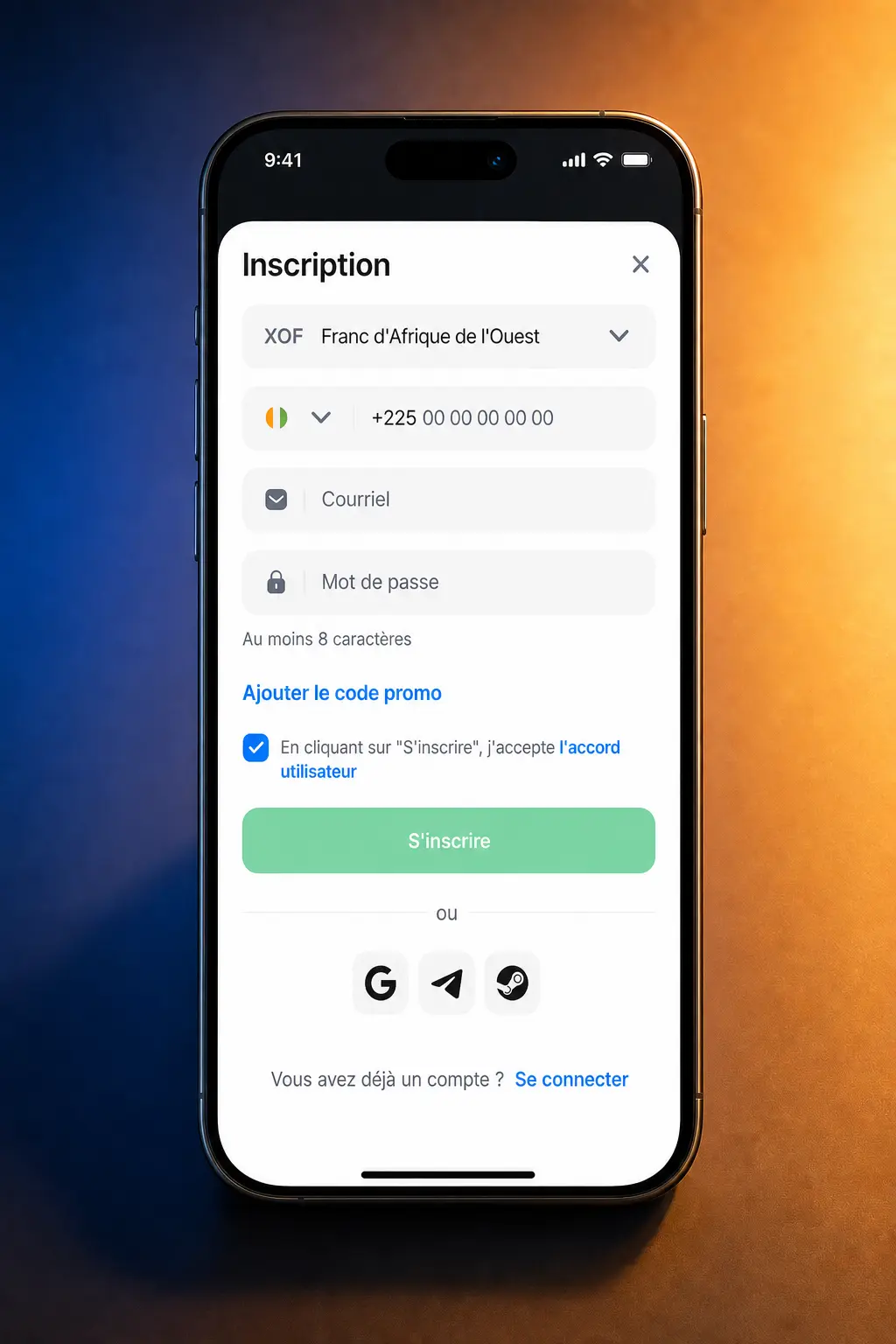 Activation du code promo 1win sur application mobile en 5 étapes simples pour utilisateurs Android et iOS