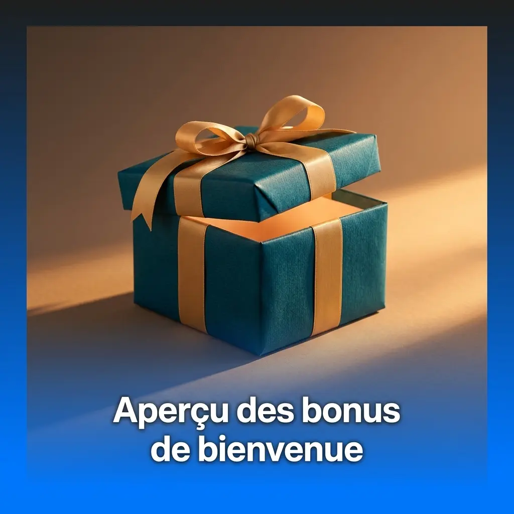 Tableau des bonus de bienvenue casino : jusqu'à 150% et 180 tours gratuits dès 500 FCFA de dépôt