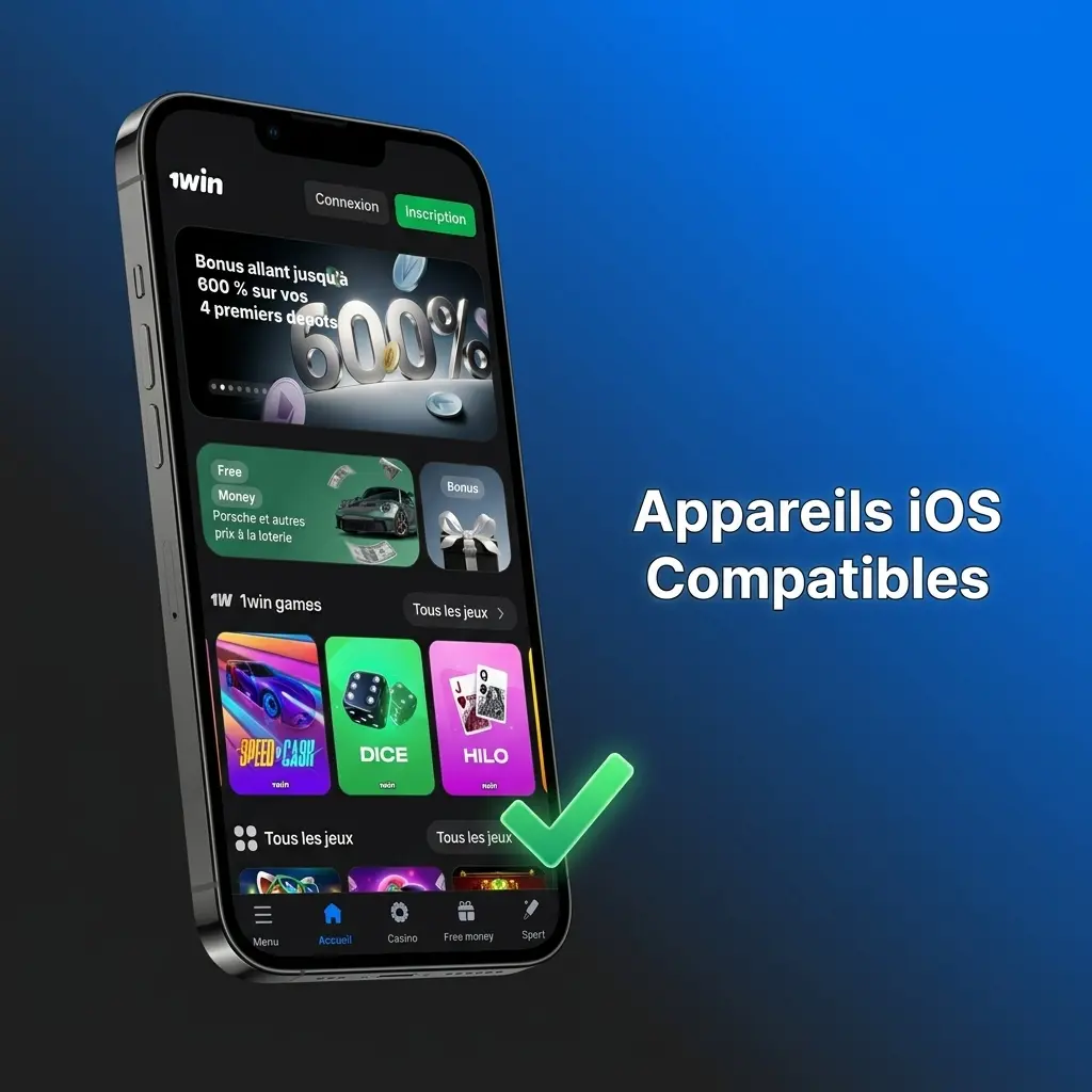 Appareils iOS et smartphones Apple compatibles avec la plateforme, de l'iPhone X à la série iPhone 17.