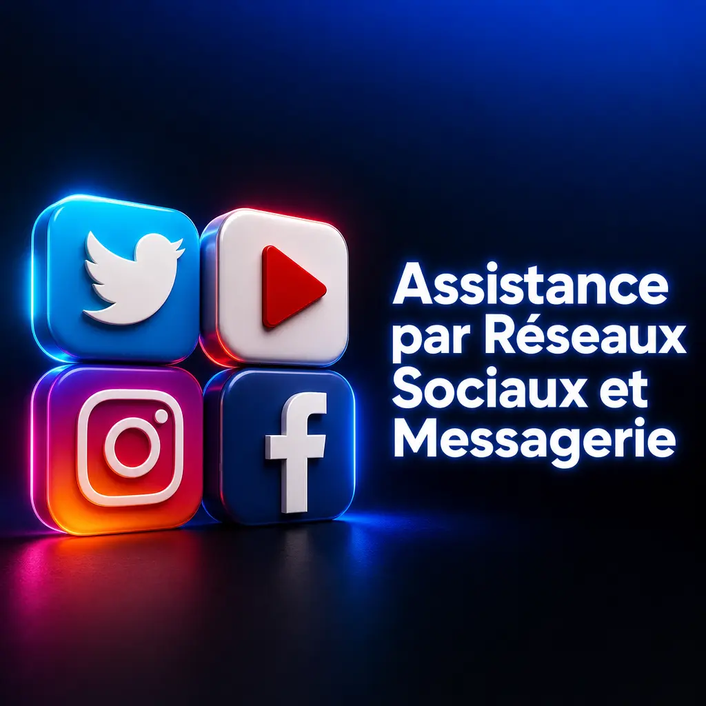 Support client via réseaux sociaux Telegram et WhatsApp pour aide rapide sur mobile en Côte d'Ivoire