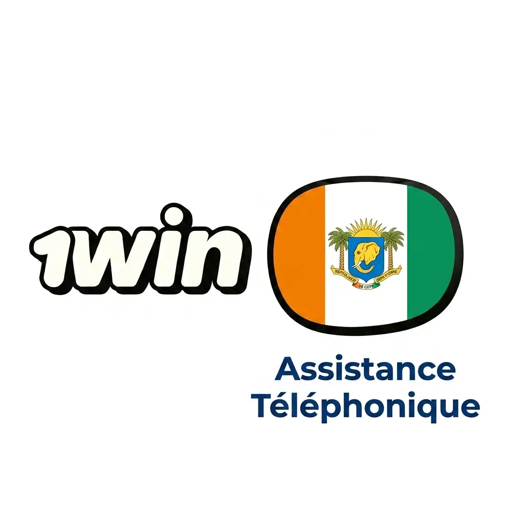 Service d'assistance téléphonique 1win en Côte d'Ivoire pour résoudre les urgences de compte.