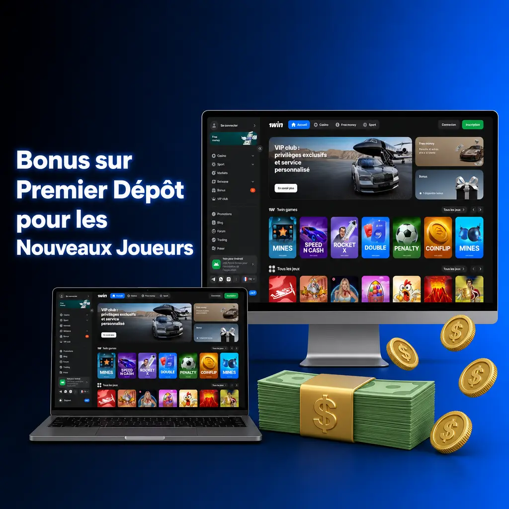 Bonus de bienvenue jusqu'à 500 % sur 4 dépôts avec tours gratuits pour nouveaux joueurs en Côte d'Ivoire
