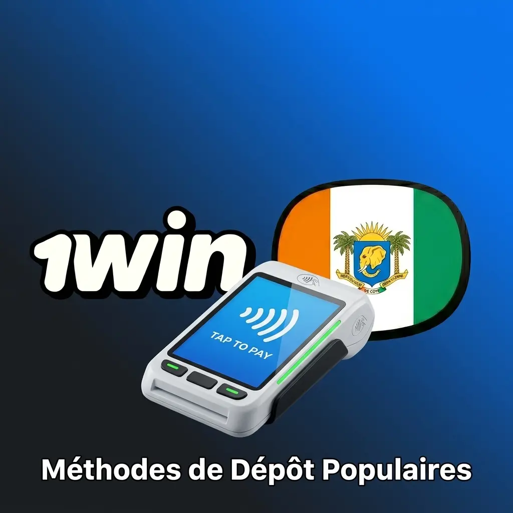 Méthodes de dépôt en Côte d'Ivoire : Orange Money, MTN, Wave, Visa, Bitcoin et plus