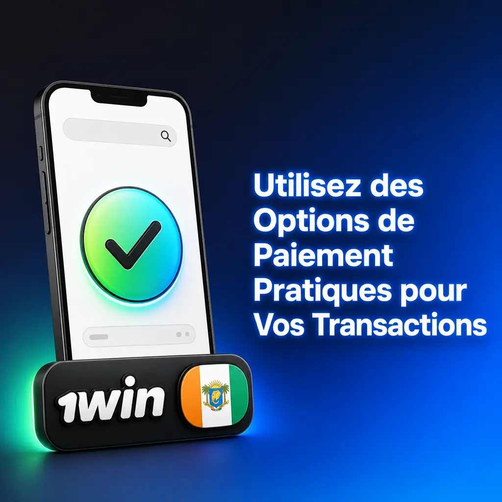 Options de paiement 1win en Côte d'Ivoire : mobile money, cartes bancaires et cryptomonnaies sécurisées