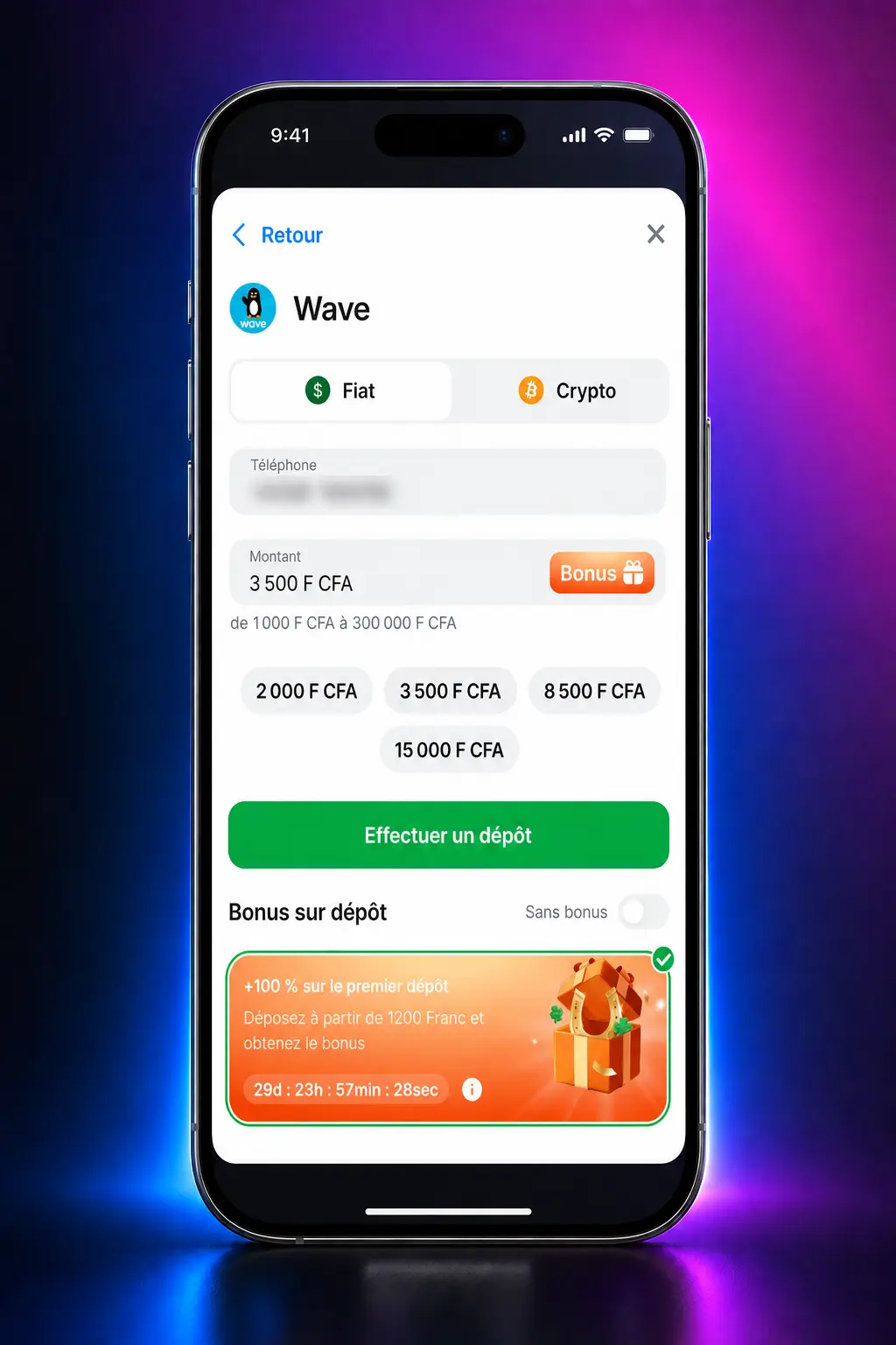 Guide en 5 étapes pour s'inscrire et commencer à jouer sur 1win Casino en Côte d'Ivoire