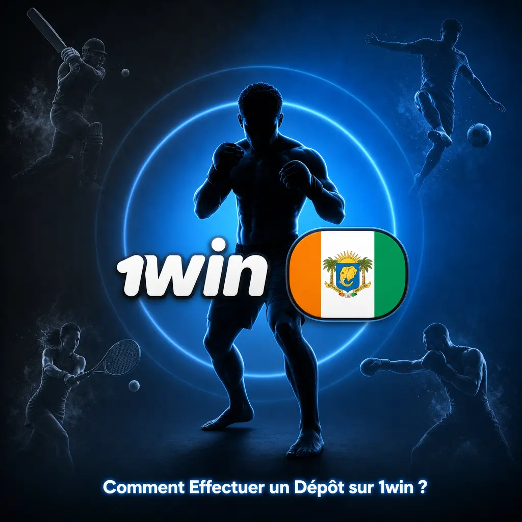 Étapes pour effectuer un dépôt sur 1win via Orange Money, MTN ou Visa en Côte d'Ivoire