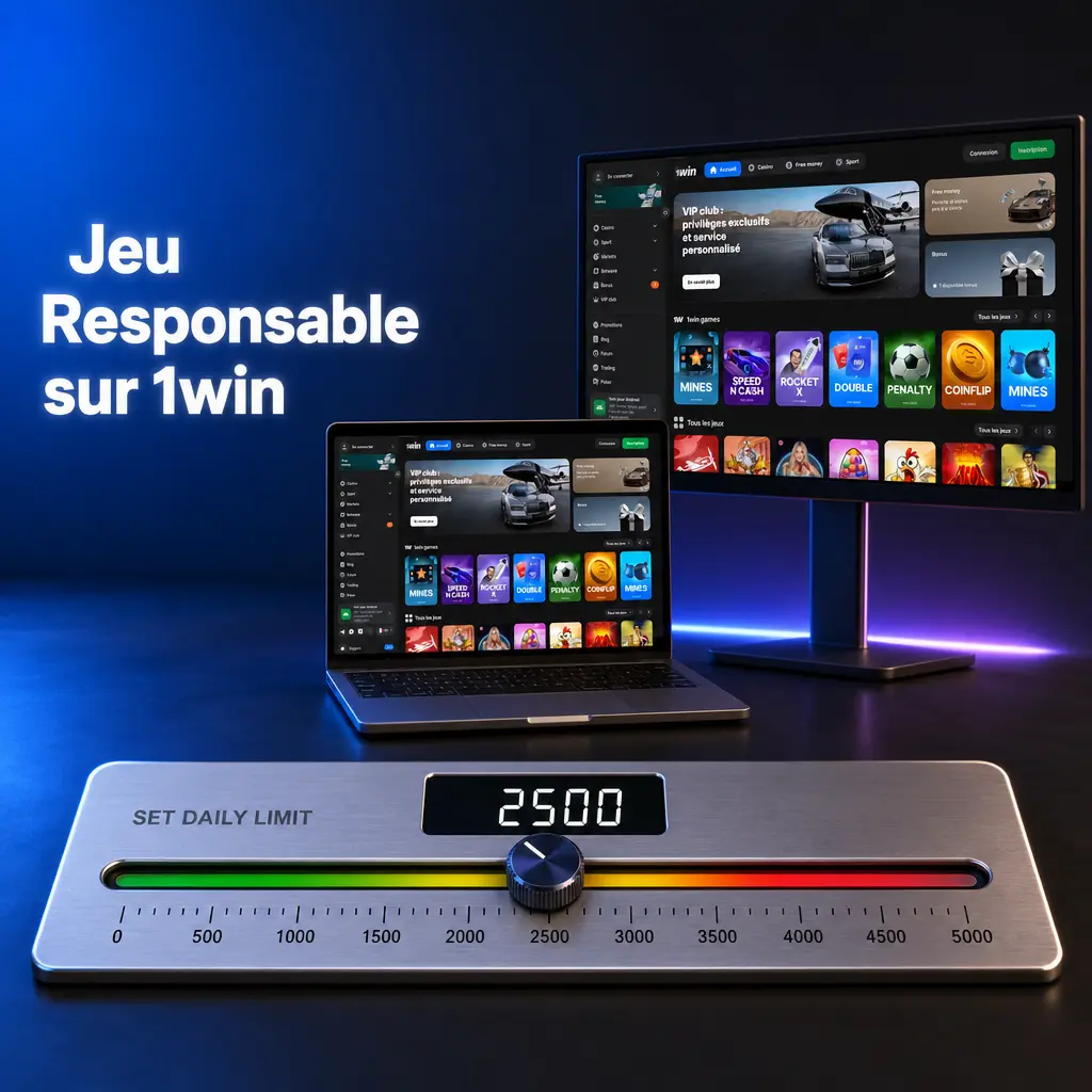 Jeu responsable sur 1win : outils de contrôle, limites de dépôt et auto-exclusion pour jouer sereinement