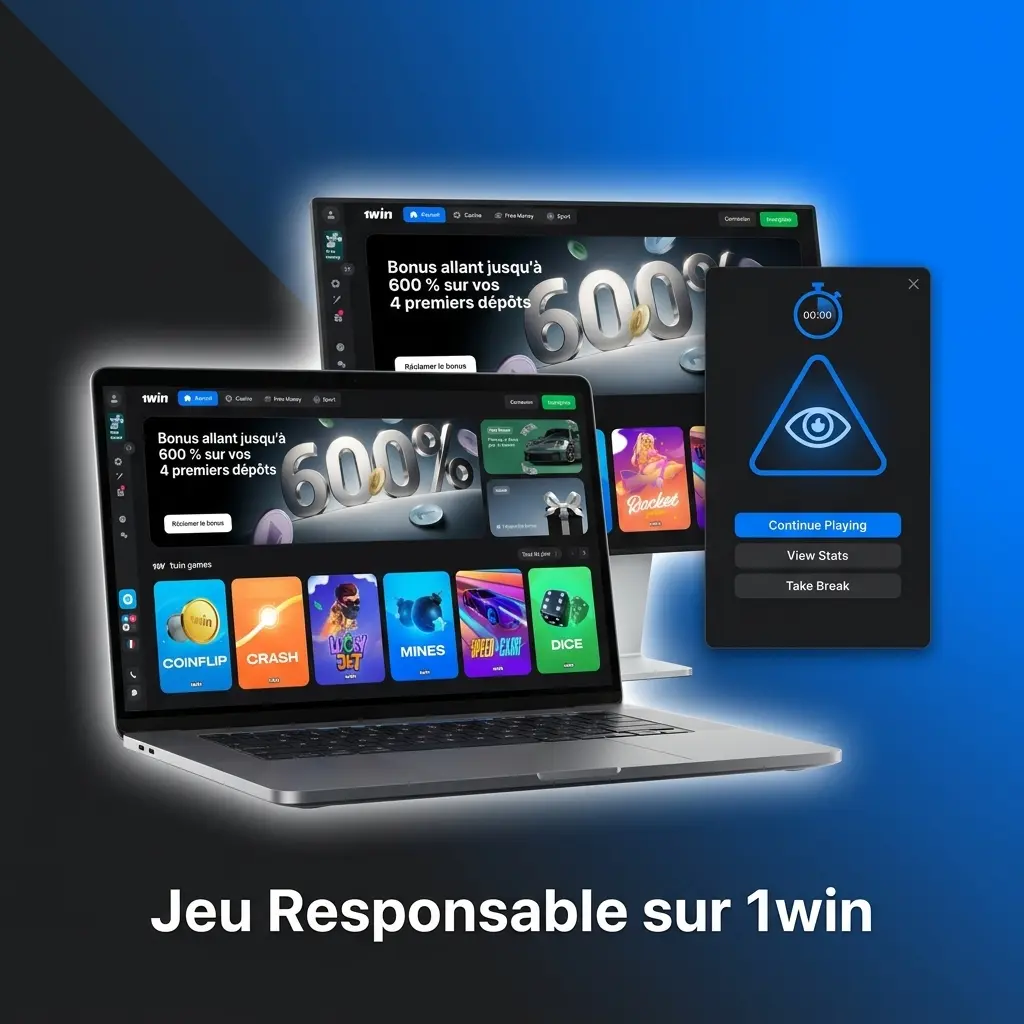 Outils de jeu responsable sur 1win : limites de dépôt, auto-exclusion et rappels de session