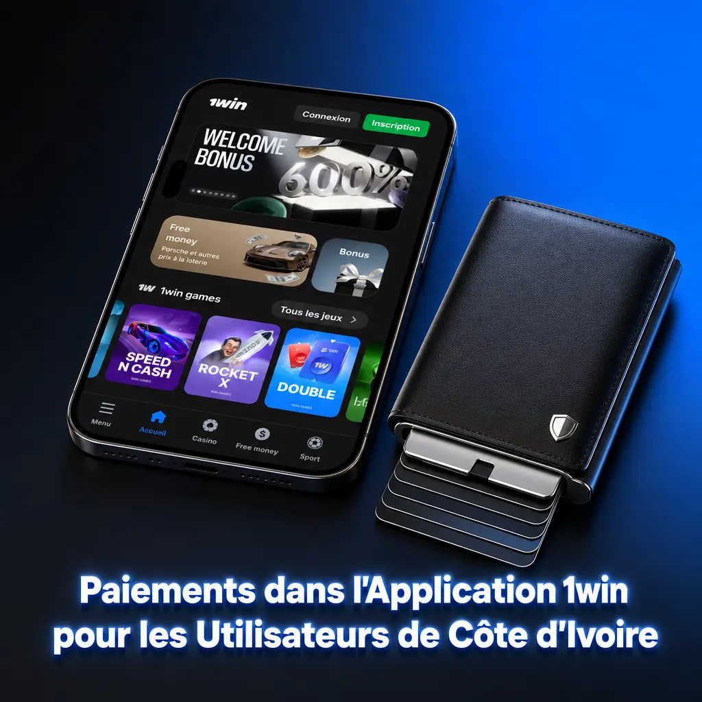 Méthodes de paiement 1win en Côte d'Ivoire : Orange Money, MTN, Wave, Visa, crypto et plus