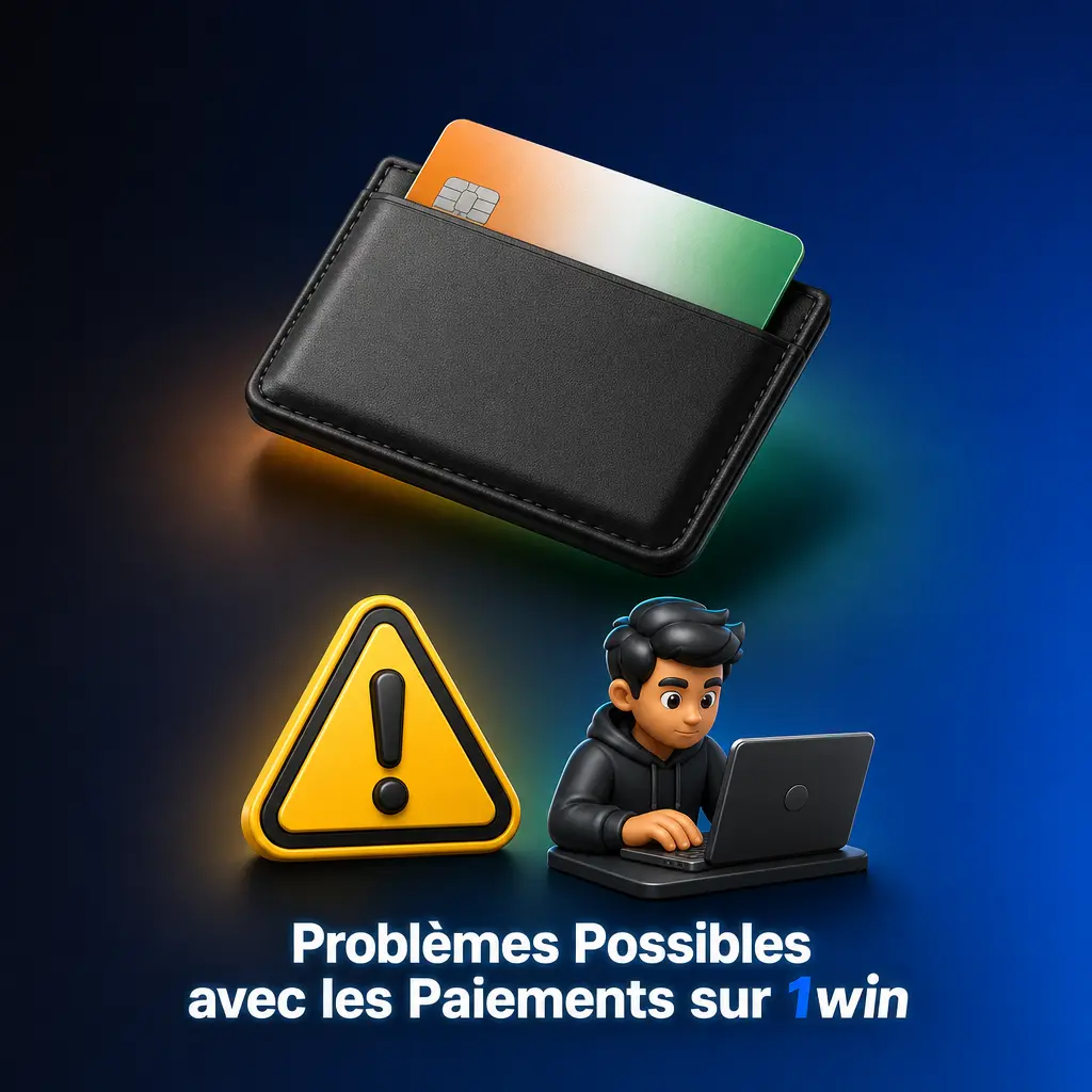 Problèmes de paiement sur 1win : dépôt non crédité, retrait bloqué et solutions pour utilisateurs ivoiriens