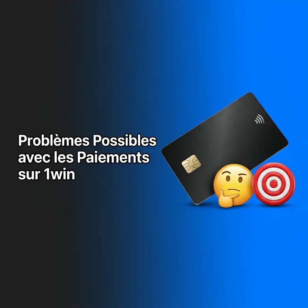 Problèmes courants de paiement sur 1win en Côte d'Ivoire : dépôt, retrait bloqué et solutions