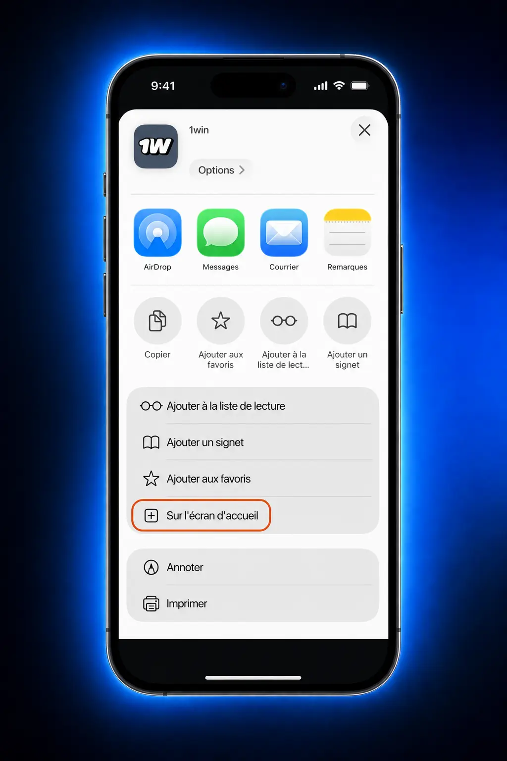 Guide en 5 étapes pour télécharger l'application iOS 1win sur un appareil Apple via Safari